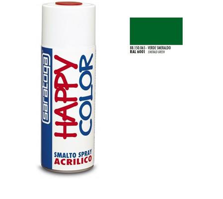 BOMBOLETTA SPRAY VERDE SMERALDO RAL 6001 ML.400