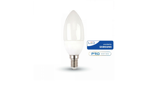 LAMPADINA CANDELA LED SAMSUNG E14 4.5W 4000°K
