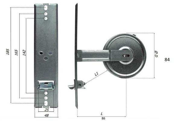 AVVOLGITORE PER TAPP.L.142-165-185 M.6