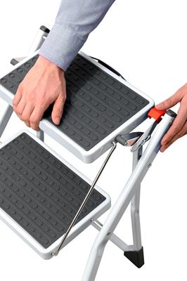 SGABELLO MINISGA 2 GRADINI BIANCO