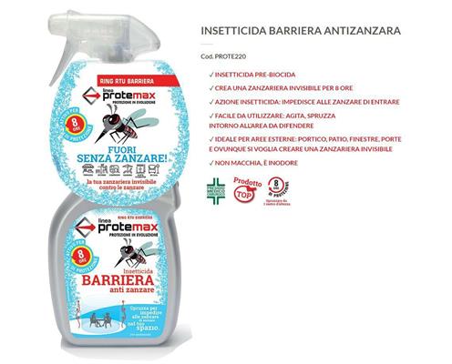 INSETTICIDA SPRAY BARRIERA PER ESTERNO 500ML.