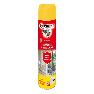 INSETTICIDA PER INTERNO MOSCHE E ZANZARE 500 ML.