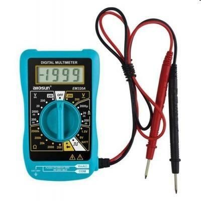 MULTIMETRO MINI DIGITALE TASCABILE AUTORANGE ALL-SUN EM-320A