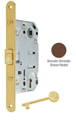 SERRATURA MEDIUM BRONZATA E50