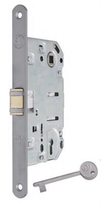 SERRATURA MEDIUM CROMO SATINATA E 50