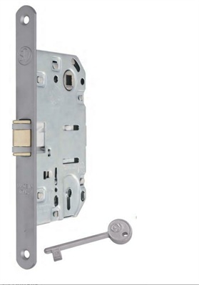 SERRATURA MEDIUM CROMO SATINATA E 50