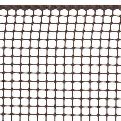 RETE PLASTICA 10X10H1 MARRONE