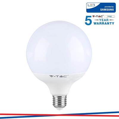 GLOBO DA 120 LED CHIP SAMSUNG 25W E27 6400 °K