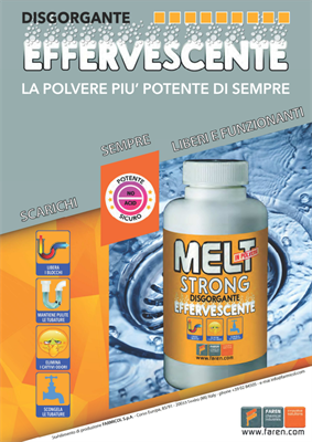 MELT STRONG IN POLVERE DISOTTURANTE 600 gr.