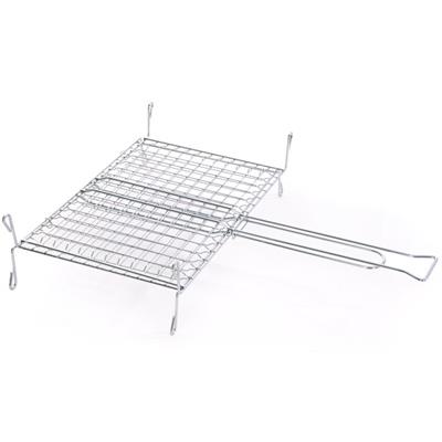 GRATICOLA ACCIAIO INOX CON PIEDINI CM.35X40
