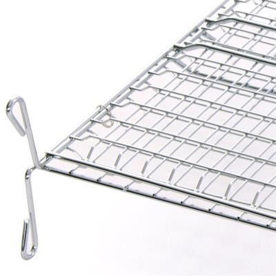 GRATICOLA ACCIAIO INOX CON PIEDINI CM.35X40