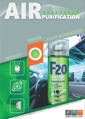 F20 IGIENIZZANTE CONDIZIONATORI 400 ML.