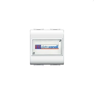PULSANTE CON PORTANOME BIANCO LIFE