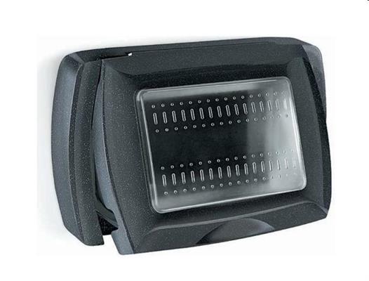 IDROBOX PLACCA AUTOPORTANTE LIFE 3 P ANTRACITE IP55