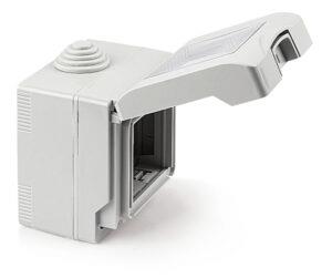 CONTENITORE DA PARETE 1 P C/PORTELLO BLOK IP55 LIFE