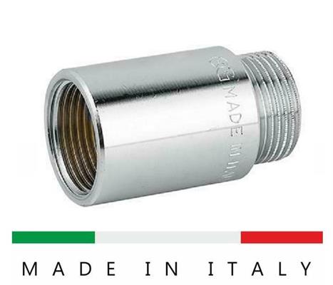 PROLUNGA OTTONE CROMATO CM.2 M-F 1/2