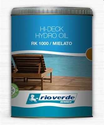 OLIO ALL'ACQUA PER DECKING E ARREDI MIELATO 750 ML.