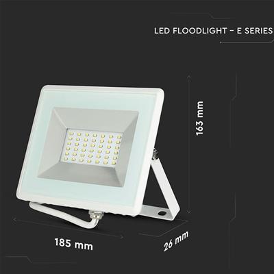 FARO MULTI LED 30W 6500°K IP65 BIANCO