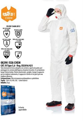 TUTA ANTIACIDO ISSA CHEM CAT III