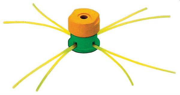 TESTINA FUNGHETTO DECESPUGLIATORE PLASTICA 8 FILI