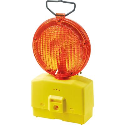 LAMPEGGIANTE A LED DA CANTIERE ARANCIO