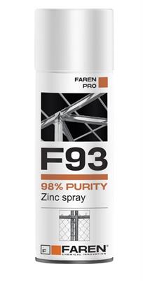 F93 ZINCO SPRAY 400 ML.