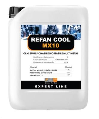 REFAN COOL MX 10 OLIO EMULSIONABILE KG.5