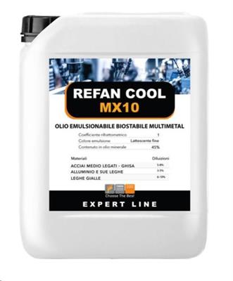 REFAN COOL MX 10 OLIO EMULSIONABILE KG.5