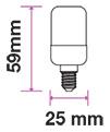 LAMPADINA LED SAMSUNG MIGNON 4000°K 2W E14