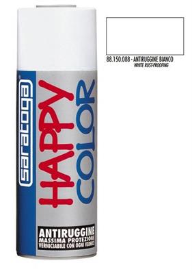 BOMBOLETTA SPRAY ANTIRUGGINE BIANCO ML.400 - COLORI E MARCATORI - Adriatica  Metalli & Ferramenta srl