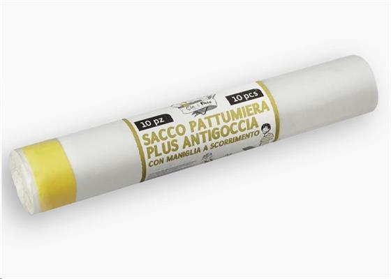SACCO SPAZZATURA 70X105 TRASPARENTE PZ.10