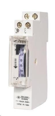 INTERRUTTORE ORARIO 1M DIN R 100H
