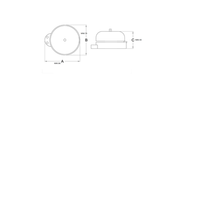 SUONERIA DA PARETE 220 V ZIPPO