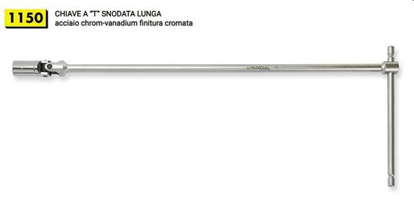 CHIAVE A T SNODO LUNGA MM.10