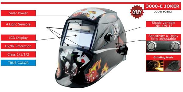 CASCO ELETTRONICO X SALDATURA 3000E JOKER 9-13DIN