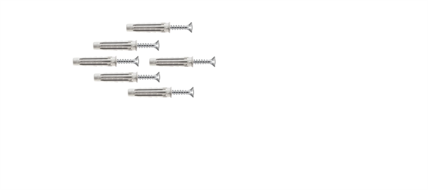 TASSELLO UNIVERSALE C/VITE T66T 6X30 PZ.300+PUNTA