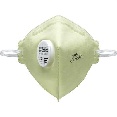 MASCHERINA PIEGHEVOLE GIALLA FFP3 706 VALVOLA
