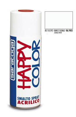 BOMBOLETTA SPRAY BIANCO SEGNALE RAL.9003 LUCIDO ML.400