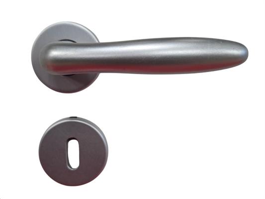 DOPPIA MANIGLIA V21 VENUS F1S ARGENTO SATINATO