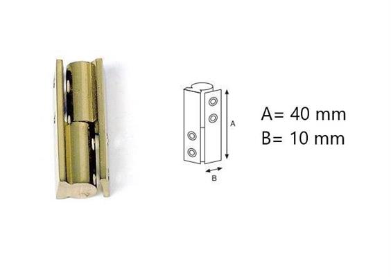 CERNIERA PER MOBILI OTTONE